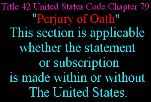 Perjury of Oath 4